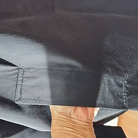 Weather Solutions rain coat size 14. Black with colar 2 big pockets. Minamalist. - Picture 7 of 14